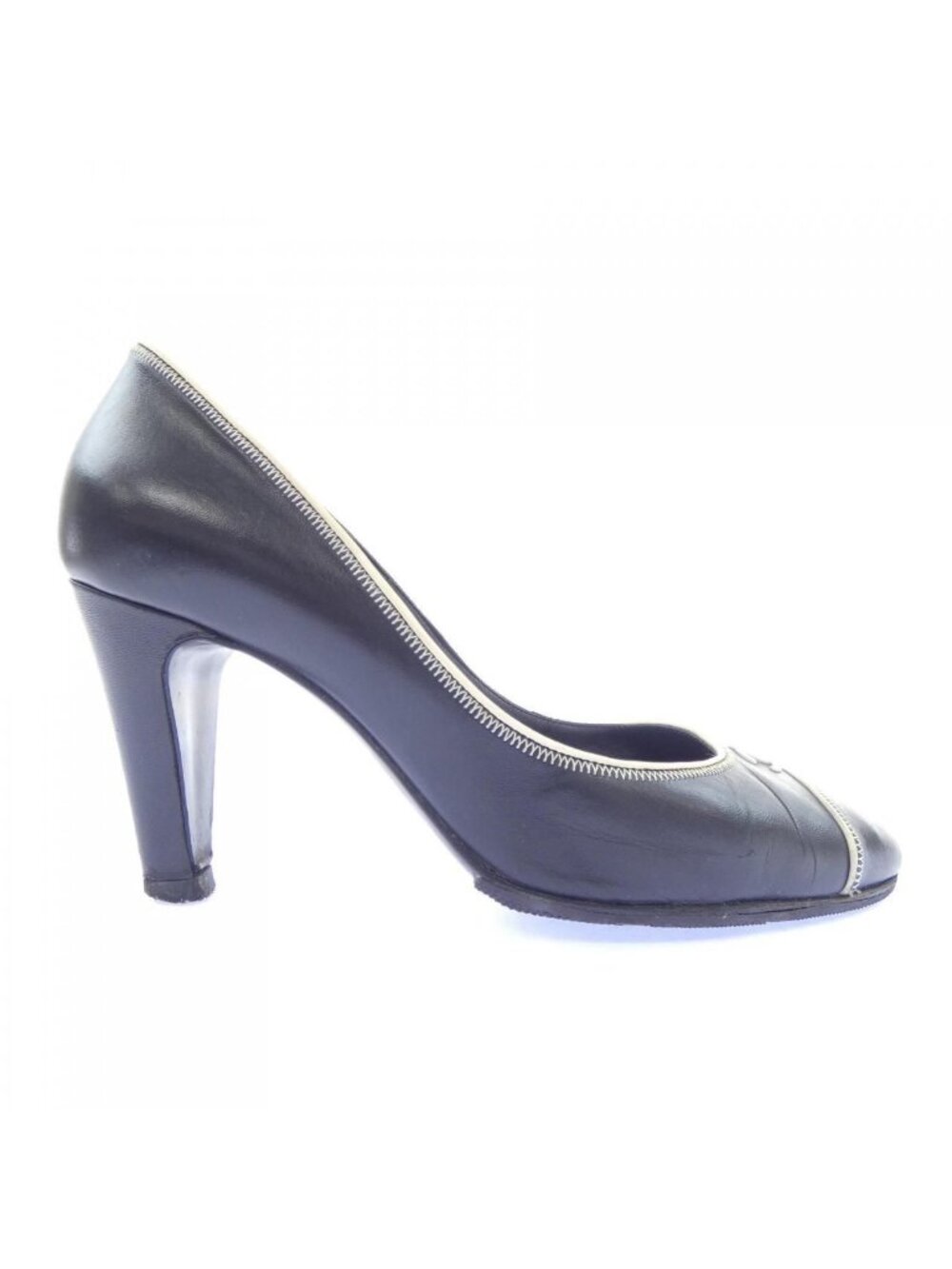 Chanel Pumps Heel Black